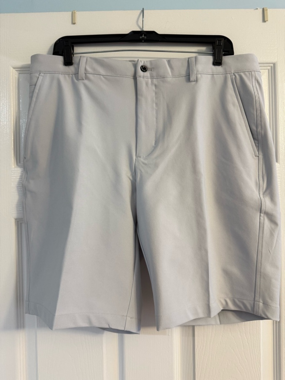 Men's Dunning Light Gray Performance Golf Shorts